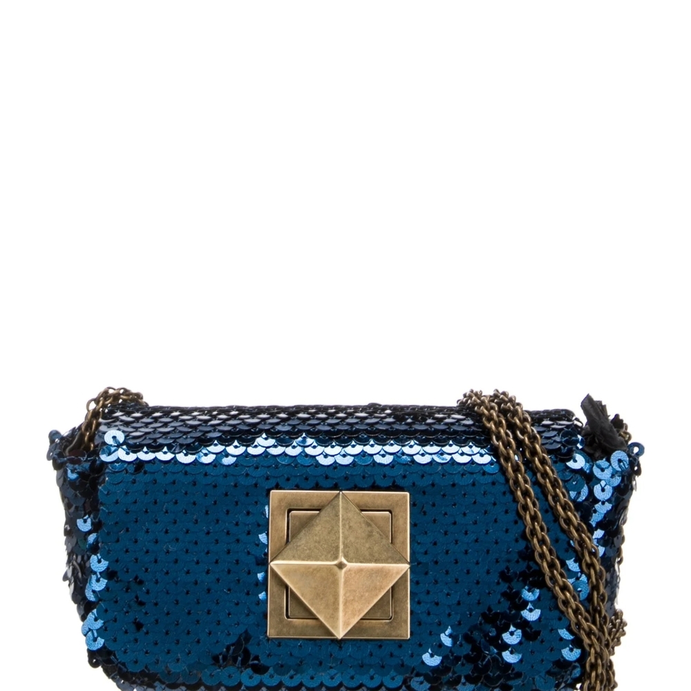 Sonia Rykiel Sequins Crossbody Great New Year's Bag Sparkle ✨✨✨